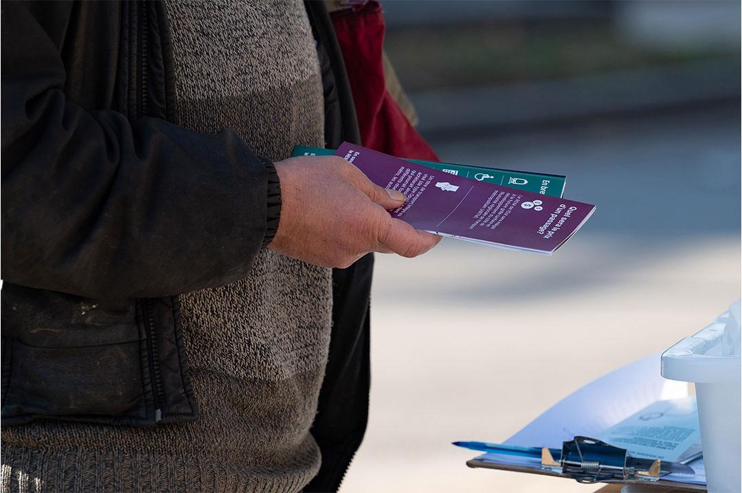 Images of the citizens' meetings during the field trip in the east end of Montreal